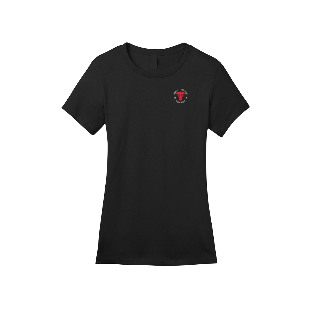 Women's State Trooper Surgeon Black T-Shirt