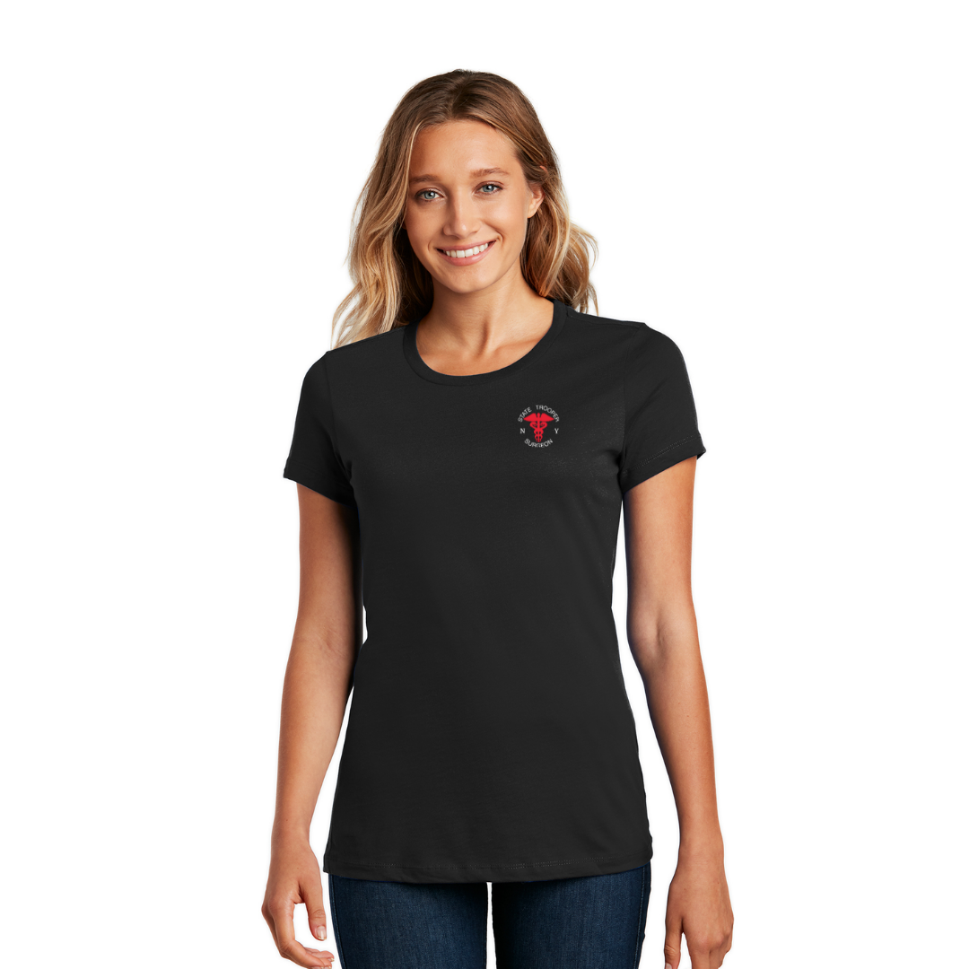 Women's State Trooper Surgeon Black T-Shirt